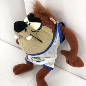 Looney Tunes WB Space Jam Basketball Taz 8" Tasmanian Devil Plush Stuffed Animal